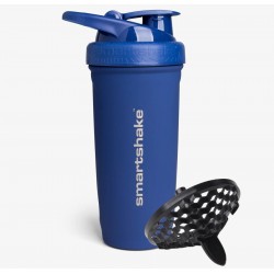 Шейкер спортивний SmartShake металевий Reforce Stainless Steel 30oz/900ml Navy Blue, код: 11153101