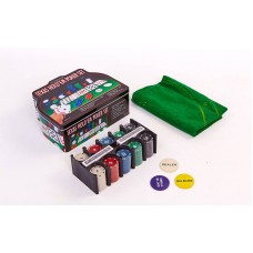 Набір для покеру в металевій коробці PlayGame, код: IG-1103240 Набір для покеру в металевій коробці PlayGame, код: IG-1103240