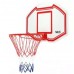 Баскетбольний щит TDK009 Nils з обручем та сіткою, код: 5907695533378-IN