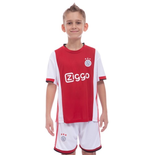 Форма футбольна дитяча PlayGame AJAX домашня, розмір 20, вік 6років, ріст 110-115, код: CO-0980_20