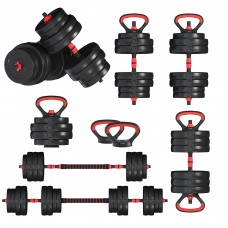 Гантелі з функцією штанги 6в1 Fit-On 63кг, код: 2030-0063 Гантелі з функцією штанги 6в1 Fit-On 63кг, код: 2030-0063