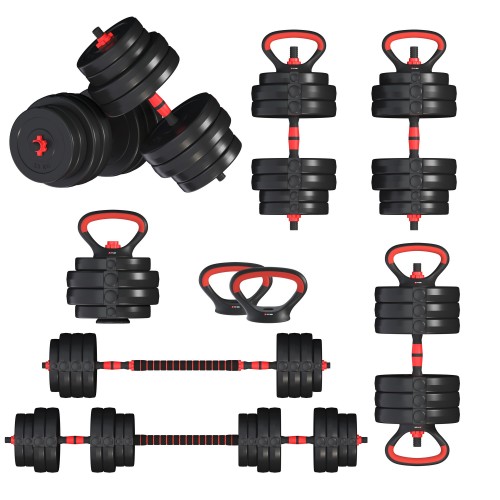 Гантелі з функцією штанги 6в1 Fit-On 63кг, код: 2030-0063