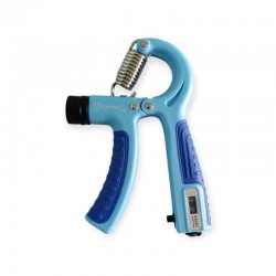 Еспандер кистьовий SNS Ножиці WLQ2-Azure+Blue 5-60 кг з лічильником, синьо-блакитний, код: 21989-SNS