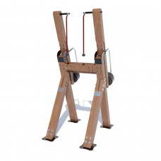 Вуличний дерев"яний тренажер Brustyle “Тріцепс машина стоячи”, код: SW615 Вуличний дерев"яний тренажер Brustyle “Тріцепс машина стоячи”, код: SW615