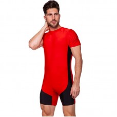 Трико для боротьби та важкої атлетики PlayGame 3XL (50-52), червоний, код: CO-0716_3XLR Трико для боротьби та важкої атлетики PlayGame 3XL (50-52), червоний, код: CO-0716_3XLR