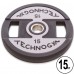 Диски полиуретановые Technogym с хватом и металлической втулкой 15кг (d-51мм), код: TG-1837-15-S52