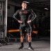 Компресійна футболка GymBeam Clothing S, чорний-червоний, код: 12212-GB