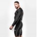 Компресійна футболка GymBeam Clothing S, чорний-червоний, код: 12212-GB