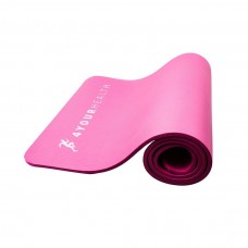 Килимок для йоги та фітнесу + чохол 4yourhealth Fitness Yoga Mat 180х61х1см, рожевий, код: 4YH_0125_Pink