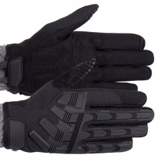 Рукавички тактичні з закритими пальцями Tactical Military Rangers XL, чорний, код: BC-9875_XLBK