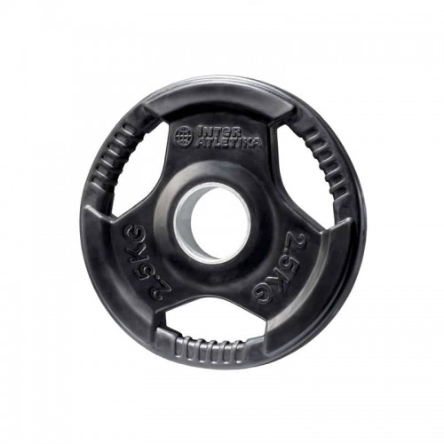 Диск прогумований InterAtletika з ручками 2,5 кг, код: LCAH037-M Диск прогумований InterAtletika з ручками 2,5 кг, код: LCAH037-M