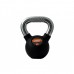 Гиря LiveUp Rubber Kettel Dumbell 6 кг, чорний, код: 6951376139617