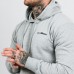 Толстовка чоловіча GymBeam Athlete Grey Black L, сірий, код: 117914-GB