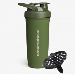 Шейкер спортивний SmartShake металевий Reforce Stainless Steel 30oz/900ml Army Green, код: 11153001