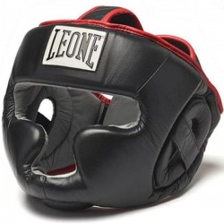 Боксерський шолом Leone Full Cover Black S, код: RX-500024_S