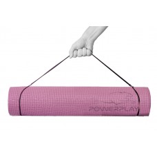 Килимок для йоги та фітнесу PowerPlay 1730х610х6 мм, рожевий, код: PP_4010_Rose_(173*0,6)