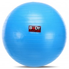 Фітбол м"яч для фітнесу глянцевий Body Sculpture ø65см, синій, код: BJBB-001TBL-26N-S52 Фітбол м"яч для фітнесу глянцевий Body Sculpture ø65см, синій, код: BJBB-001TBL-26N-S52