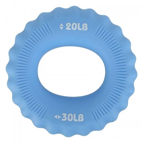 Еспандер кистьовий кільце з подвійним навантаженням Jello, навантаження 20LB-30LB, блакитний, код: FI-0647_N