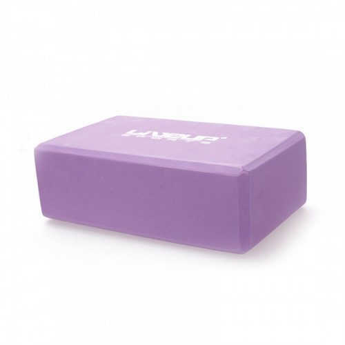 Блок для йоги LiveUp EVA Brick 229x152x76 мм, фіолетовий, код: 6951376100549