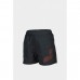 Шорти для плавання дитячі Arena Beach Short Logo R, 8-9 років, зріст 128 см, сірий-помаранчевий, код: 3468336951125