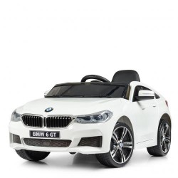 Дитячий електромобіль BMW 6 GT білий, код: JJ2164EBLR-1-MP