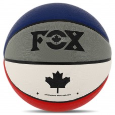 М'яч баскетбольний Fox PU №7 синій-червоний-білий, код: BA-8975-S52