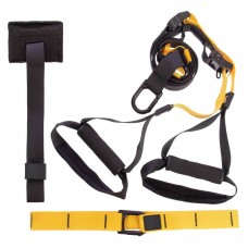 Петлі тренувальні FitGo Pack P2 чорний-жовтий, код: FI-6427