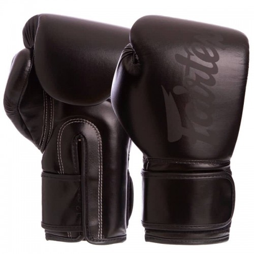 Рукавички боксерські Fairtex 10 унцій, чорний, код: BGV14SB_10BK-S52