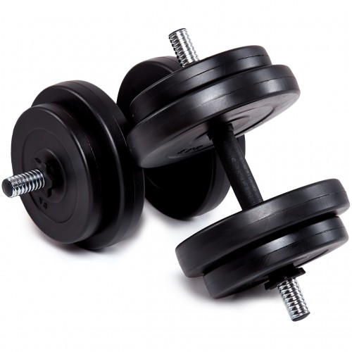 Гантелі набірніFit-On Chrome 2x17кг, код: 2010-0007 Гантелі набірніFit-On Chrome 2x17кг, код: 2010-0007