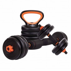 Гантелі розбірні BioGym пластикові 2х5кг, код: SC-80016-10-S52 Гантелі розбірні BioGym пластикові 2х5кг, код: SC-80016-10-S52