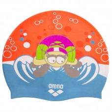 Шапочка для плавання дитяча Arena AWT Multi помаранчевий-блакитний, код: AR91925-20_ORN Шапочка для плавання дитяча Arena AWT Multi помаранчевий-блакитний, код: AR91925-20_ORN