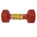 Гантель вінілова SNS 1х4 кг, червоний, код: 12350-SNS