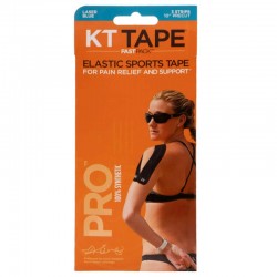 Кінезіо тейп (Kinesio tape) нарізаний KTTP Pro Pre-Cut довжина 25см, код: PRE-CUT-S52