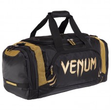 Сумка спортивна Venum Trainer Lite 58л чорний-золотий, код: 2123-126_BKY-S52