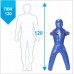 Манекен для боротьби з ногами і нерухомими руками Boyko-Sport ПВХ синій 1200 мм, код: bs2312102120-BK