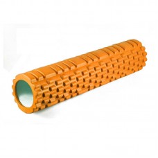 Масажний ролер EasyFit Grid Roller 60 см v.3.1 помаранчевий, код: EF-2037-Or