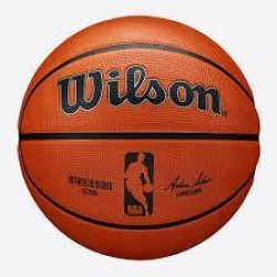 М"яч баскетбольний Wilson NBA Authentic series Outdoor 285 №5, коричневий, код: 194979030875