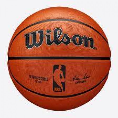 М"яч баскетбольний Wilson NBA Authentic series Outdoor 285 №5, коричневий, код: 194979030875 М"яч баскетбольний Wilson NBA Authentic series Outdoor 285 №5, коричневий, код: 194979030875