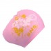 Шапочка для плавання SNS для довгого волосся KW-3Р pink flowers, рожевий, код: 11343-SNS