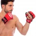 Рукавички для змішаних єдиноборств MMA Boxer XL червоний, код: 5021_XLR