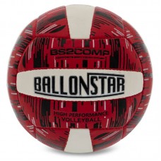 М"яч волейбольний Ballonstar №5 PU, червоний, код: LG-5408-S52 М"яч волейбольний Ballonstar №5 PU, червоний, код: LG-5408-S52