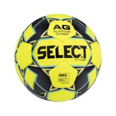 М"яч футбольний Select X-Turf (IMS) №5, жовто-сірий, код: 5703543201051