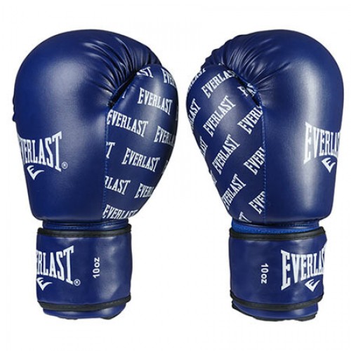 Боксерські рукавички Everlast 8oz, синій, код: EV2218/8B-WS Боксерські рукавички Everlast 8oz, синій, код: EV2218/8B-WS