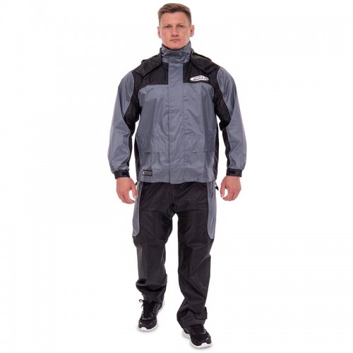 Костюм-дощовик PlayGame Fair Rain Sport 2XL, сірий, код: MS-1656_2XL