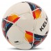 М"яч футбольний Kelme Vortex 18.1 №5 PU, білий-червоний, код: 8001QU5002-9423-5-S52