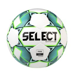 М"яч футбольний Select Match DB (FIFA Basic) №5, біло-зелений, код: 5703543298884