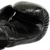 Боксерські рукавиці шкіряні Fistrage 10 унцій, чорний, код: VL-5543_10BK