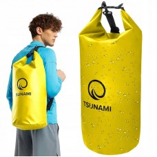 Гермомішок Tsunami Dry Pack 30 л водозахисний, жовтий, код: P-5907739314086 Гермомішок Tsunami Dry Pack 30 л водозахисний, жовтий, код: P-5907739314086
