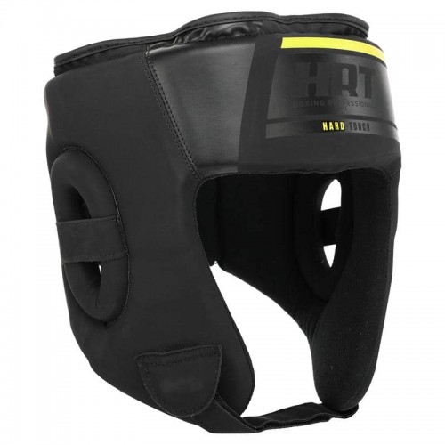 Шолом боксерський відкритий Hard Touch S, чорний-жовтий, код: BO-4240_SBK