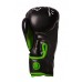 Боксерські рукавиці PowerPlay Jaguar 14 унцій, чорно-зелений, код: PP_3018_14oz_Black/Green